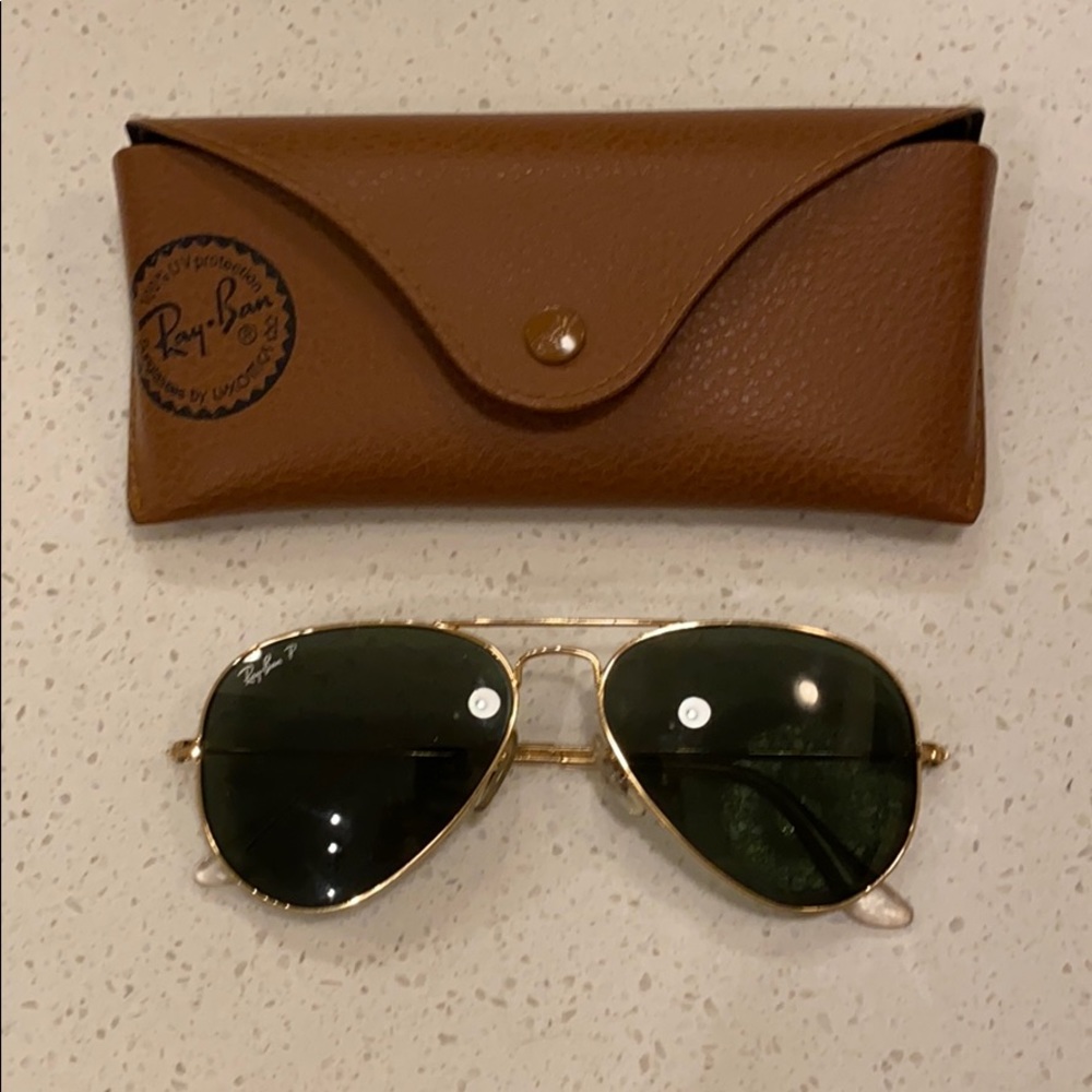 55 mm Ray Ban Aviators